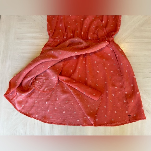 TOAD & CO - Hillrose Spaghetti Strap Wrap Dress w/ Pockets - 100 % Tencel - Sz S - Picture 8 of 15